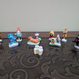 French ceramic feves for galette des rois (French king's cake)